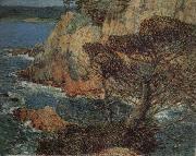 Childe Hassam Point Lobos Carmel oil